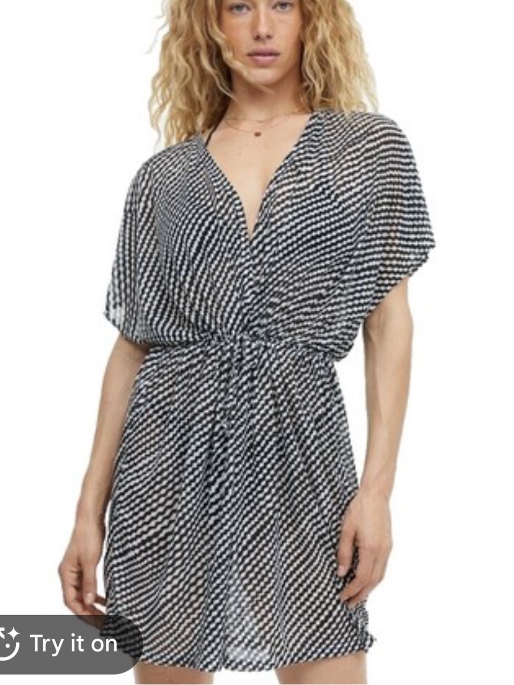 H&M Short V Neck Kaftan Cover Up Bundle